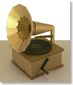 [Miniatuart] Miniatuart Petit Phonograph (Unassembled Kit) (Model Train)