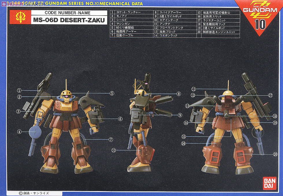 ディザートザク (ガンプラ) 解説3