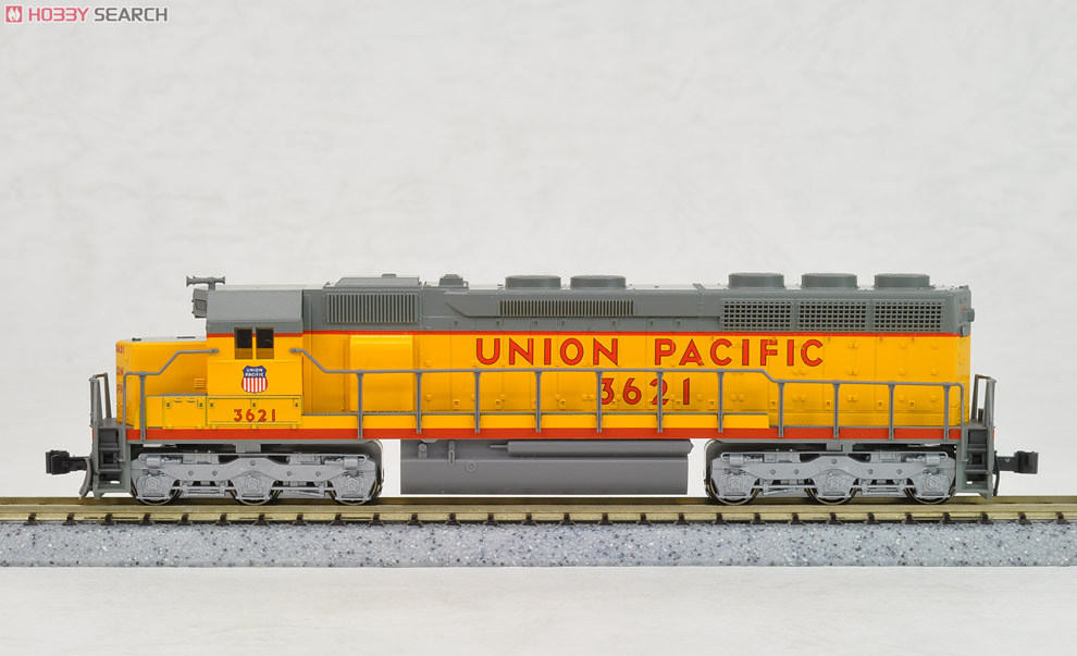 EMD SD45 Union Pacific (UP/ユニオン・パシフィック) No.3621 (黄/灰/台車銀) ★外国形モデル (鉄道模型) 商品画像1