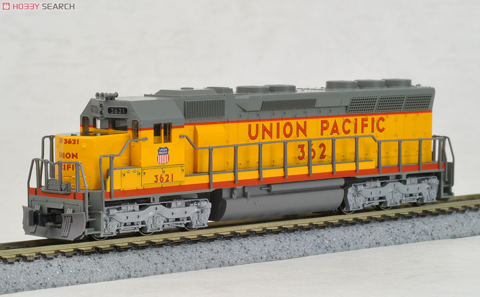 EMD SD45 Union Pacific (UP/ユニオン・パシフィック) No.3621 (黄/灰/台車銀) ★外国形モデル (鉄道模型) 商品画像2
