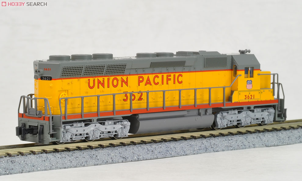 EMD SD45 Union Pacific (UP/ユニオン・パシフィック) No.3621 (黄/灰/台車銀) ★外国形モデル (鉄道模型) 商品画像3
