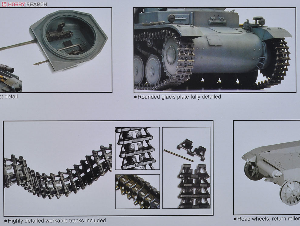 WW.IIドイツ軍 II号戦車 B型 (プラモデル) 商品画像7