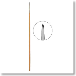 ケガキ針 2.0m/m 楕円 (工具)