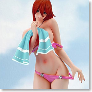 プライベートビーチ ～Mieの場合～ ピンク水着 -宮沢模型限定版- (フィギュア)