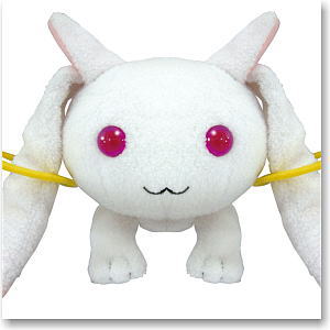 Puella Magi Madoka Magica Kyubey Kutakuta Plush (Anime Toy)