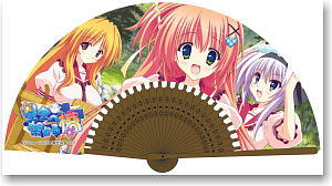 Hoshizora e Kakaru Hashi Folding Fan Corolla (Anime Toy)