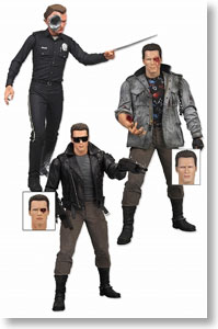 Terminator 7inch Action Figure Series 2 Set Of 3 Asst