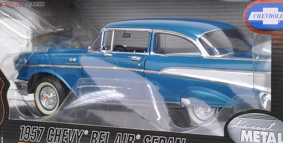 1957 Chevy Bel Air (ハーバーブルー) (ミニカー) 商品画像2