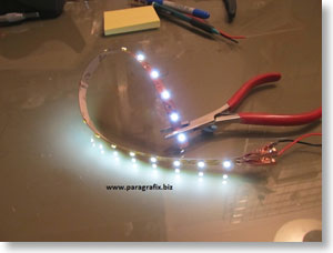 フレキシブル 電飾用 LEDユニット (イエロー/30cm) (電飾)