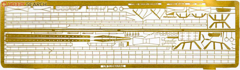日本海軍潜水艦用エッチングパーツ (プラモデル) 商品画像1