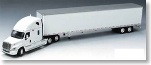 Freightliner Cascadia Dry Van Trailer (White)