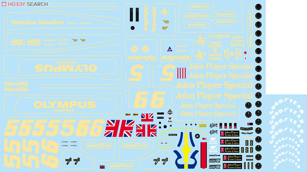 T社対応 ロータス78 リペイントデカール (ミニカー) 商品画像1