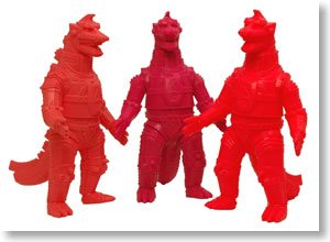 M-Pop Pink Color Trio Mecha Godzilla (Completed)