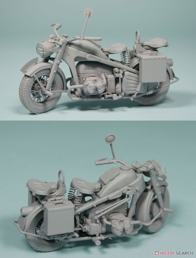 WWII 独陸軍 ツェンダップKS750 野戦憲兵フィギュア付 (プラモデル) 商品画像4