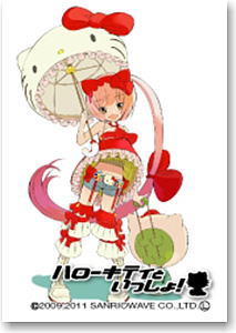 Moe Sleeve Vol.28 Hello Kitty to Issho! [Nekomura Iroha by okama] (Card Sleeve)