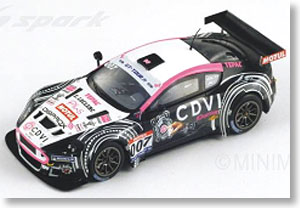 アストン・マーチン DBR9 チームLMP モータースポーツ 2011年 GTツアー #007 (ミニカー)