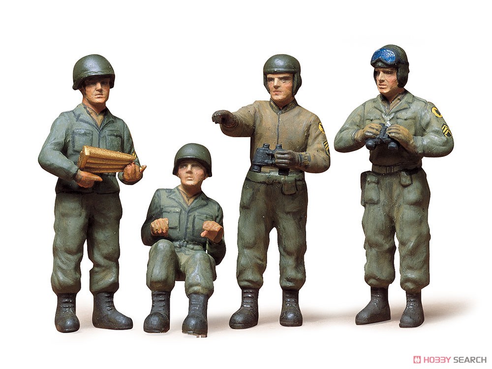 アメリカ 戦車兵セット (プラモデル) 商品画像1