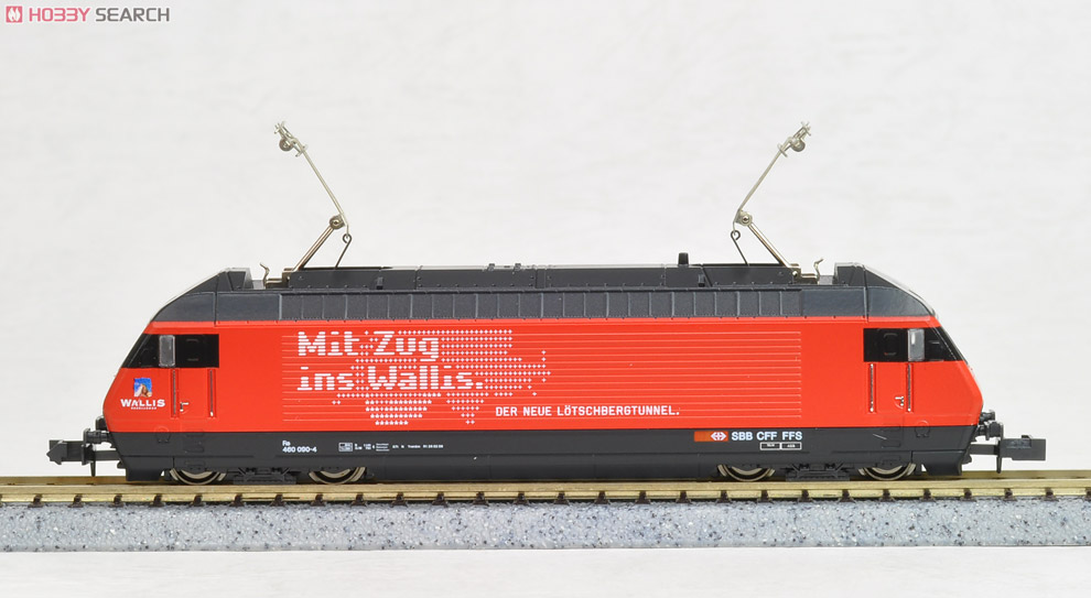 Re460 SBB `Mit Zug ins Wallis` No.460 090-4 (赤/白文字) ★外国形モデル (鉄道模型) 商品画像1
