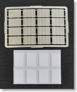 Louver Type Air Filter for EF58 (for 1-Car) (Model Train)