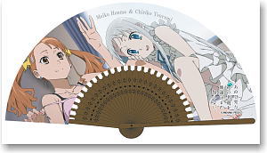 Ano Hi Mita Hana no Namae wo Bokutachi wa Mada Shiranai Folding Fan Menma & Anaru (Anime Toy)