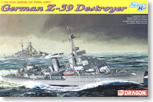 German Destroyer Z-39 (Plastic model)