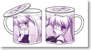 Rewrite Nakatsu Shizuru Mug Cup with Cover (Anime Toy)