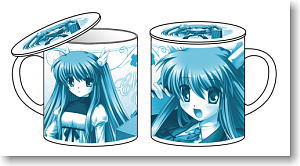 Rewrite Ohtori Chihaya Mug Cup with Cover (Anime Toy)