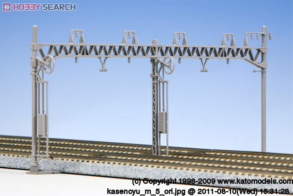 Unitrack 4 Track Wide Catenary Poles (10pcs) (Model Train) 商品画像2