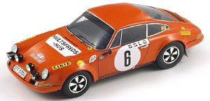 Porsche 911 S No.6 Winner Monte Carlo Rally 1970 B.Waldegaard - L.Helmer (Diecast Car)