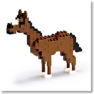 nanoblock ウマ (ブロック)