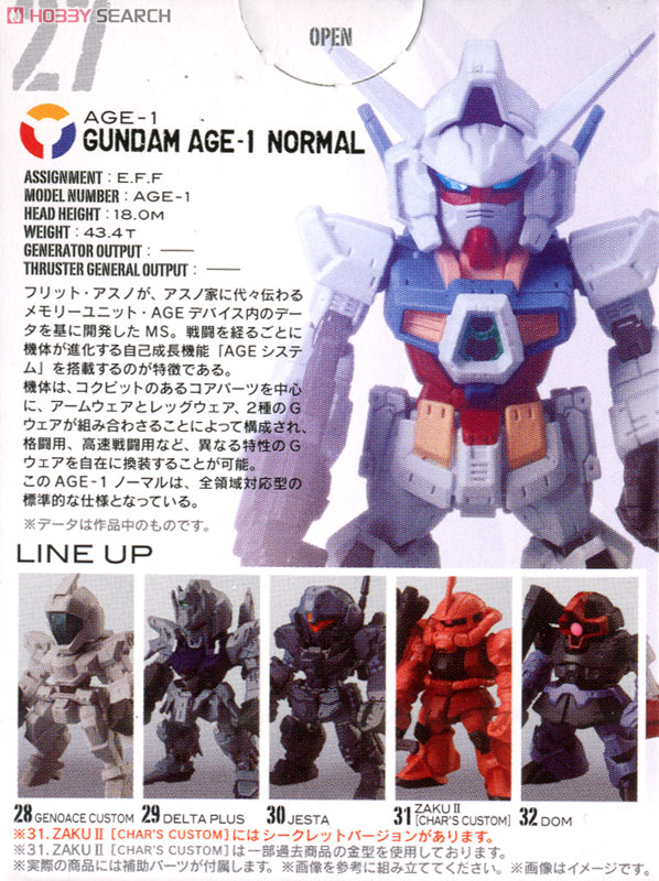 FW GUNDAM CONVERGE 5 10個セット (食玩) 商品画像3