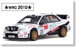 スバル インプレッサ WRC07 (No.14) (Rally of Great Britain 2010) (ミニカー)