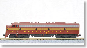 EMD E8A PRR Tuscan Red 5 Stripe (タスカンレッド/黄帯) (No.5711) ★外国形モデル (鉄道模型)