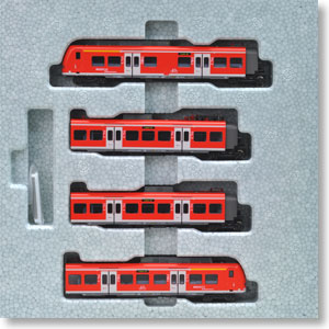 ET425 DB Regio Hessen `Mittelhessen Express` (Red/White Door/White Line) (4-Car Set) (Model Train)
