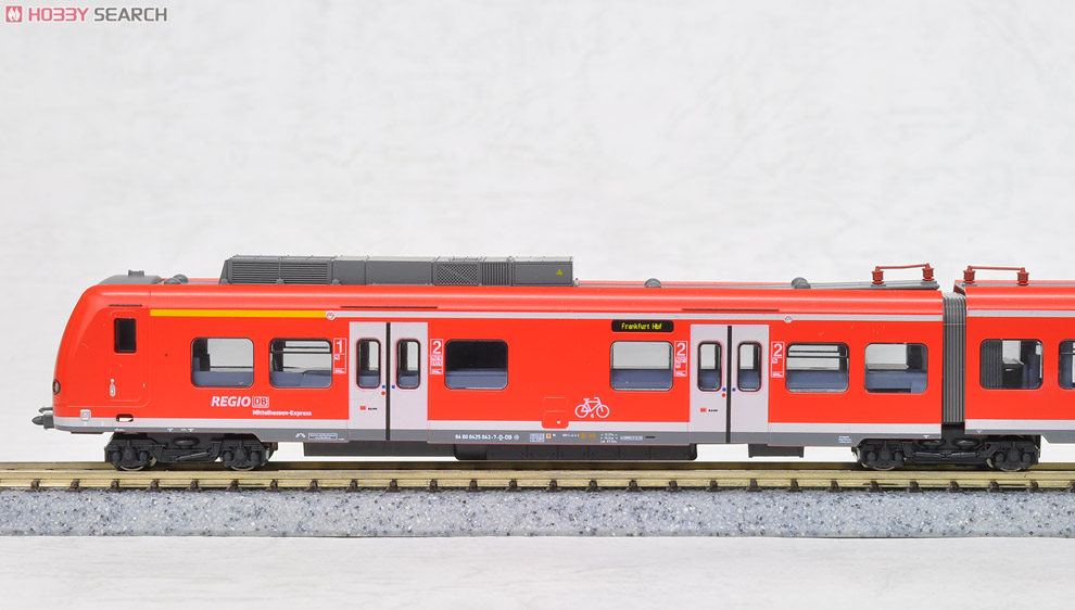 ET425 DB Regio Hessen `Mittelhessen Express` (Red/White Door/White Line) (4-Car Set) (Model Train) Item picture2