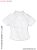 50cm 半袖Yシャツ (ホワイト) (ドール) 商品画像1