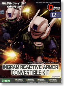 D-Style Ingram Reactive Armor Convertible Kit (Plastic model)