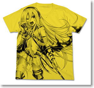 anim.o.v.e Lily from anim.o.v.e 2011 T-shirt Yellow S (Anime Toy)
