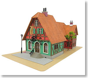 [Miniatuart] Limited Edition `Howl`s Moving Castle` Hat Shop (Unassembled Kit) (Model Train)