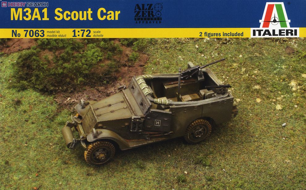 WW.II アメリカ軍 M3A1 スカウトカー (プラモデル) 商品画像1