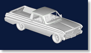 65` フォード `ランチェロ` ピックアップ カスタムプラス (プラモデル)