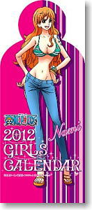 卓上ダイカット版 ワンピースガールズ 2012 カレンダー (キャラクターグッズ)
