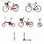 [みにちゅあーと] ジオラマオプションキット 自転車B (組み立てキット) (鉄道模型) 商品画像2