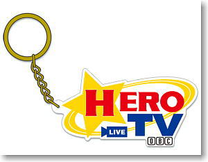 Tiger & Bunny Hero TV Rubber Key Ring (Anime Toy)