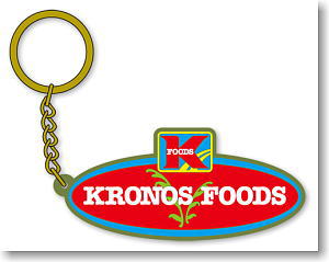 Tiger & Bunny Kronos Foods Rubber Key Ring (Anime Toy)