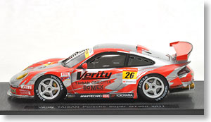 ベリティ タイサンポルシェ スーパー GT300 2011 (No.26) (シルバー/レッド) (ミニカー)