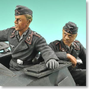ドイツ 戦車クルーセット (2体) (プラモデル)