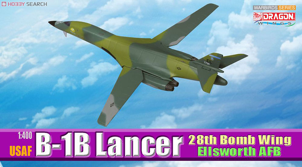 アメリカ空軍 B-1B ランサー(ヨーロピアン・ワン迷彩) 第28爆撃航空団 エルワース空軍基地 (完成品飛行機) その他の画像1