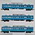 ＜ KOKUDEN #001 ＞ 通勤電車 103系 (ブルー) (3両セット) (鉄道模型) 商品画像1