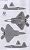 STARSCREAM (MOVIE 1) F-22A (プラモデル) 塗装1